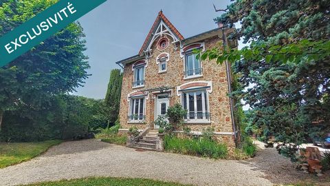 Maison en meulière de caractère de 149 m²- idéal activité pour 3 chambres d'hôtes- Villebon -sur -Yvette