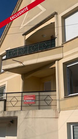 Appartement tres lumineux, vue dégagée, Séjour, Cuisine meublée, 1 chambr. Balcon. Place parking Privée. Courette et Jardin - A Guerville 78930