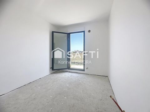 APPAFRTEMENT T3 au 3ème ÉTAGE + LOGGIA