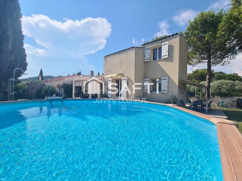 Gonfaron - Charmante Villa de 90 m² avec Piscine Hors-Sol, Garage et Espaces Extérieurs Agréables