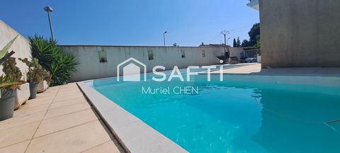 AUBORD : villa avec garage, jardin et piscine