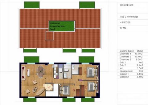MANDELIEU LA NAPOULE APPARTEMENT 4P 80 M2 RENOVE