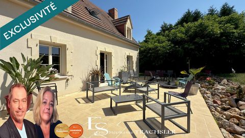 Propriété arboricole avec maison contemporaine, dépendances et bâtiments professionnels – 7,8 ha – Chenu (72)