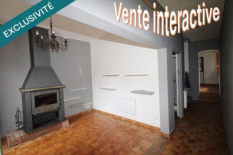 VENTE INTERACTIVE - Maison à rénover - 2 chambres - Une cour