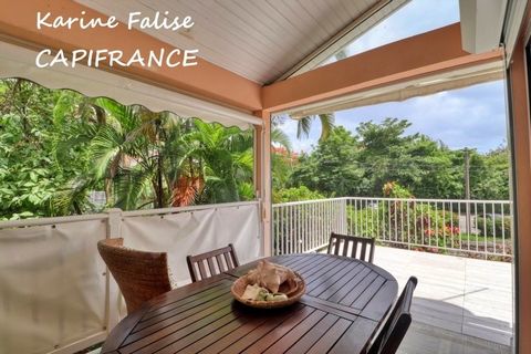 À vendre T3 Duplex meublé avec terrasse à 150 m de la plage Anse à lÂne, Les Trois-Îlets