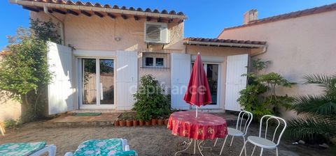 Maison à vendre 3 -4 pièces SAINT CYPRIEN PLAGE (66) avec jardin proche plage