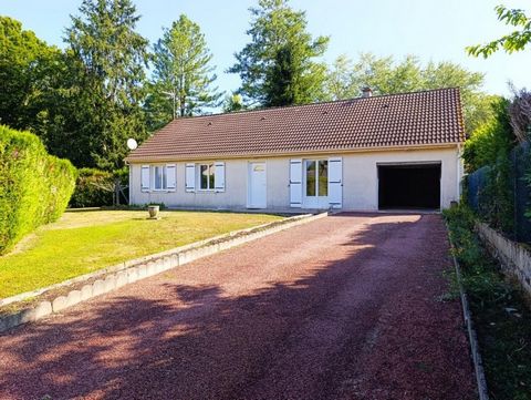 Maison de Plain-Pied avec Garage à Le Poinçonnet (36 - Indre)