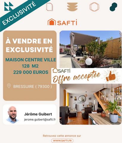 Maison 5 pièces 128 m² avec terrain 863 m2– Bressuire