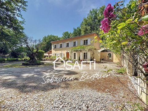 Rare ! Maison de maître avec terrain de 6244m² -25 min Rocade Toulousaine - Piscine 12X6 -Dépendances
