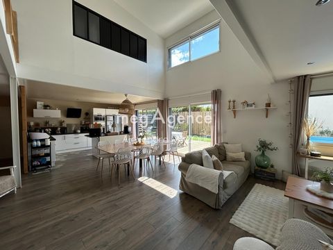 Chaleureuse maison contemporaine à moins de 2 km de la plage de Brem