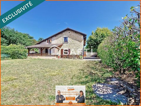 Maison en pierre 4 chambres – Jardin – Cave – Panneaux photovoltaïques