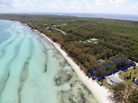Beautiful residential beachfront parcel located in the quaint fishing village of Tarpum Bay, on the mainland of Eleuthera. This serene and private beachfront parcel features an attractive building envelope of 28,819 square feet with sensational views...