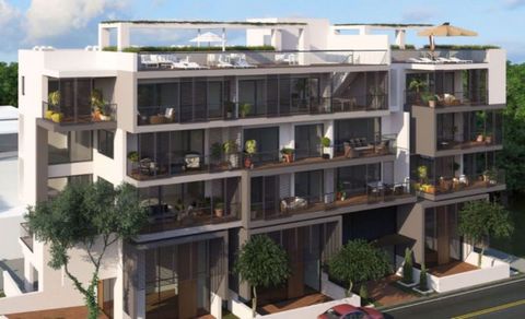 Three Bedroom Penthouse for Sale in Universal, Paphos - Title Deeds (New Build Process) This beautiful 3 bedroom penthouse apartment opens up into a large spacious and open plan kitchen - living area, with a balcony that opens up by large sliding doo...