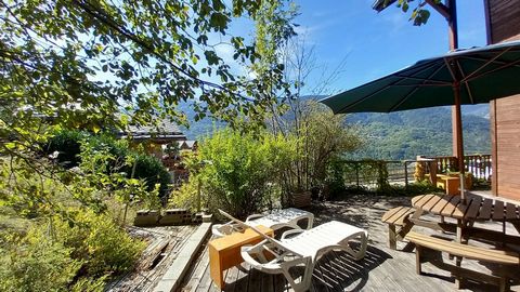 New at RMP Real Estate! South facing with stunning views, this beautiful detached timber frame chalet, sleeps 16, is located in a traditional village near the 3 Valleys. Located just 10 minutes from Bozel and 20 minutes from Courchevel's ski lifts. A...