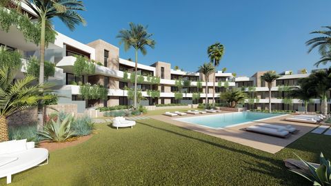 Modern community of luxury apartments with sea views at the heart of La Manga Club resort. Brand new luxurious residential of 42 apartments ideal for personal use or investment. These modern, light-filled residences afford stunning views of the Mar M...