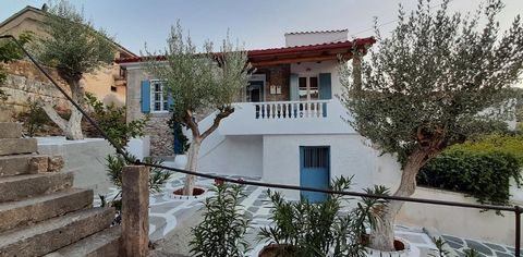 Stone house for sale in Galaxidi. Unique stone housewith total area of 190 sq.m.(95 sq.m living area+ 95 sq.m auxiliary spaces), recently reconstructed in the year 2021 in excellent condition in the heart of the traditional settlement of Galaxidi. As...