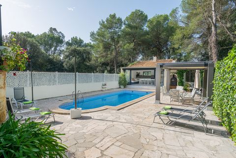 Cozy Villa is located in a relaxed environment in Crestatx, in the northern part of the island a few km by car from the beautiful towns of Alcúdia and Pollença. It has all the amenities for 6 people including a private pool, a large garden, and a bar...