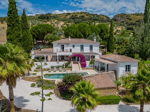 A magnificent finca over 300 years old transformed into modern comfort while retaining its original charm and character. The finca is situated in the prestigious and very exclusive area of 'The Valley of Los Frontones,' just 15 minutes outside Ronda,...