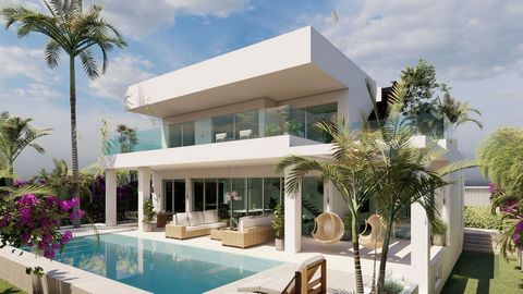 New modern luxury villa situated on the beach of San Pedro, just 250 metres from the Mediterranean Sea. An excellent location for holidays or year-round living, as the villa is located in a pleasant residential complex with all the amenities, plenty ...