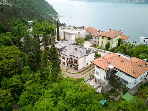 Ten penthouse to wyrafinowana rezydencja, która łączy nowoczesną elegancję z otaczającym ją naturalnym pięknem. Położony na wzgórzu Torbole, otoczony jest sugestywną panoramą parku Busatte, jeziora i nieba. Każdy szczegół architektoniczny został zapr...