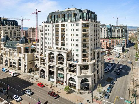 Enjoy luxury living at the Beauvallon! 9B is the perfect one bedroom and this building has it all in the perfect downtown Denver location. Perks of this condo include granite kitchen countertops, luxury vinyl flooring, newer carpet, fresh paint, in-u...