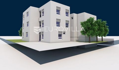 Zagreb, Gornji Stupnik, two-room apartment in a new NKP building, 47 m2 on the first floor of a residential building under construction with a total of six apartments. It consists of a living room with a kitchen and a dining room with access to the t...