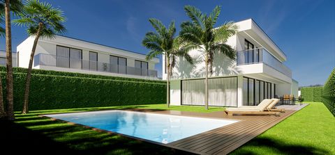 The houses referenced here are L.1, L.2 and L.3 in the plan that is at the end of the presentation. They are 2km from the beach and in an area with many modern villas of these dimensions. Other lots with different areas and prices are available. This...