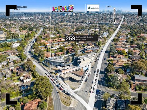 POINT OF INTEREST: Keeping commuters glued to the road in Rosanna’s highly exposed arterial corner for the past 40 years has now turned into one of the north’s most generous commercial opportunities for occupiers, investors, or developers. Over 40,00...