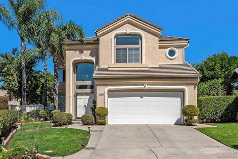 A remarkable opportunity to live in Carmel Mountain Ranch, a beautiful master-planned community. This home is one of the largest floor plans in CMR and is situated on a large Cul-De-Sac lot with a pool, spa, and built-in BBQ! The well-maintained, upg...