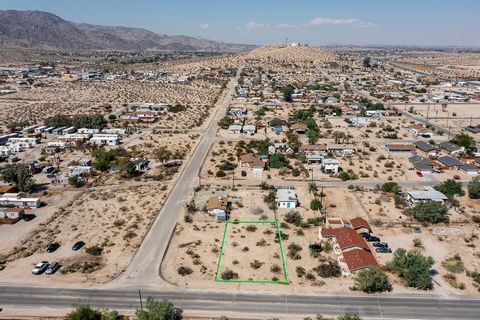 This 7,200 square foot lot is perfectly set near the Joshua Tree North Entrance Station and right off Highway 62, offering the perfect mix of convenience and opportunity. Utilities are nearby, and with easy access via a paved road, this spot is ready...