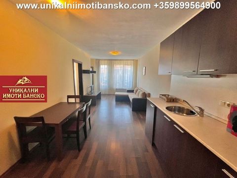 ... NO COMMISSION FROM THE BUYER! Unique Imoti Agency Bansko offers for sale FULLY FURNISHED AND READY TO MOVE IN ONE-BEDROOM APARTMENT, LOCATED IN A BUILDING WITH A TOP LOCATION - METERS AWAY FROM THE SKI LIFT! SEPARATE LOTS FOR ELECTRICITY AND WATE...