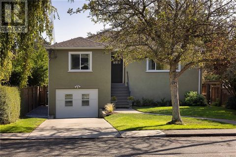 Nestled in the heart of South Oak Bay, this sunny, level property spans 6,650 sf and is just half a block from the ocean and the sandy shores of McNeill Bay. This charming home features 4 bedrooms and showcases classic coved ceilings, hardwood floors...