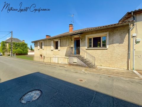 Maison à vendre 8 pièces THIVIERS (24) 170 M2 habitables, garage 52 M2 et local commercial loué