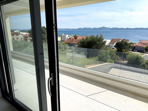 Luxurious and modern residential buildings are for sale in a quiet part of the settlement of Kožino near Zadar, 250 meters from the beach in two newly built urban villas labeled C and D. Attractive location in a beautiful Dalmatian town with an encha...