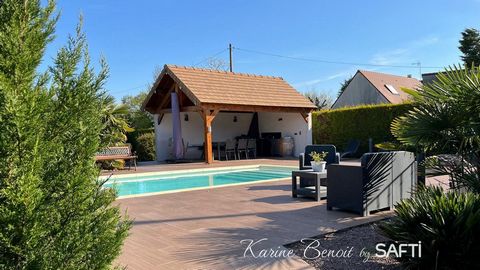 Maison traditionnelle, offrant un cadre de vie idyllique àla campagne et proche des commodités