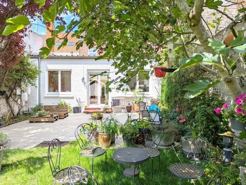 Maison de ville avec jardin