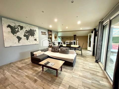 Maison 110m2 avec garage et atelier sur parcelle de 1503m2