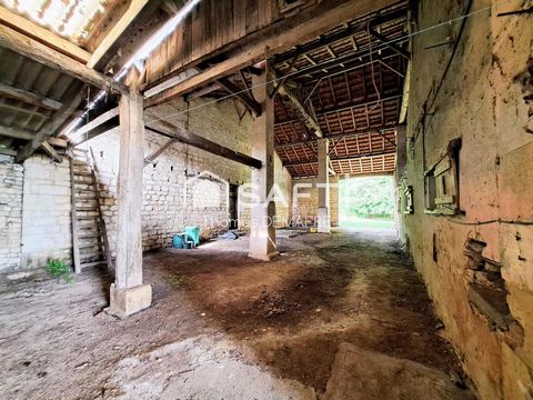 Grande maison à rénover dans le bourg avec 3000 m² de terrain