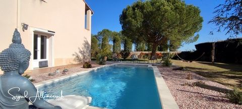 AUDE, En périphérie de Carcassonne, maison 390m² sur parc clos possibilité gîte