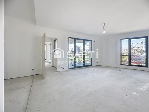 APPARTEMENT T4 au 1er ETAGE + LOGGIA