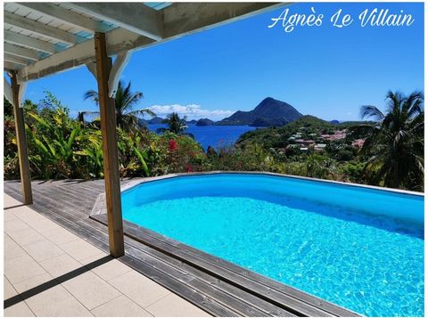 Maison avec Piscine vue sur la Baie des Saintes