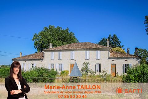 Charentaise de caractère de 300 m² habitables sur une parcelle arborée de 7 000 m²