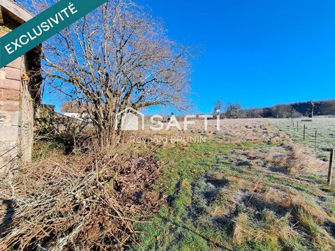 Terrain constructible de 1900 m² à Uzemain