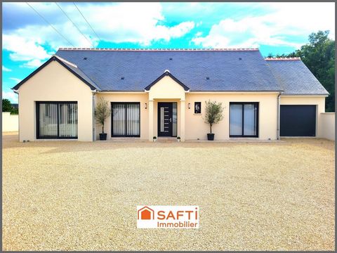 PLAIN PIED 3 chambres + Garage + Terrain clos