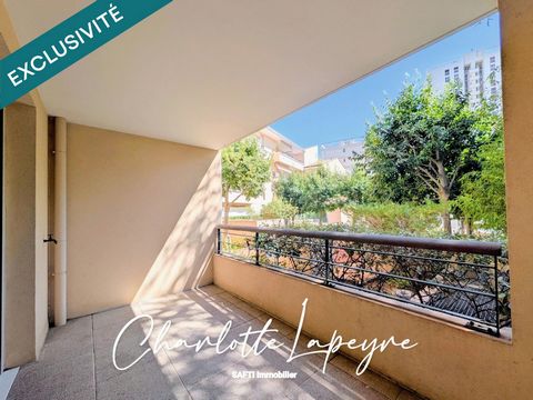 Beau T2 moderne en rez-de-jardin avec terrasse