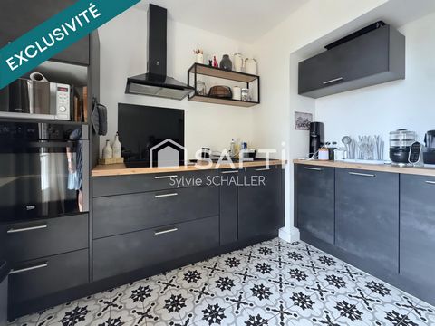 Appartement T3 climatisé avec 1 garage, 1 cave, 1 véranda