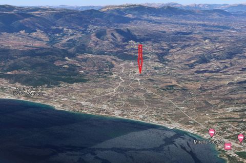 Building plot for sale in Galataki, Corinth. The plot of 1,807 sq.m., build up to 500 sq.m., distance from the beaches of Almyri and Loutra Orea Eleni 2,500 m, ideal for building a permanent residence. An office is currently located on the plot, cont...