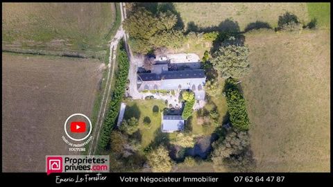 Nestled in the heart of our beautiful Castelbriant countryside, discover the unrivalled charm of this exceptional farmhouse with a surface area of approximately 320 m² in the heart of an idyllic setting, not overlooked, ready to welcome your family i...
