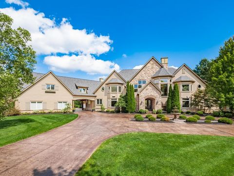 Class, Elegance and Craftmanship. This one-of-a-kind mansion nestled in one of the most sought after neighborhoods in Dublin. Featuring 5 bedrooms, 5 full bathrooms and don't forget the little furry friends too. This estate is perfect for entertainin...