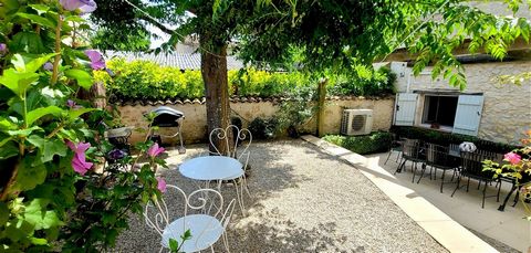 This elegant 19th century village house, made of Quercy stone, has been carefully renovated by its current owners over the last twenty years. Anxious to preserve its character of yesteryear, character elements such as the old parquet floors, the expo...